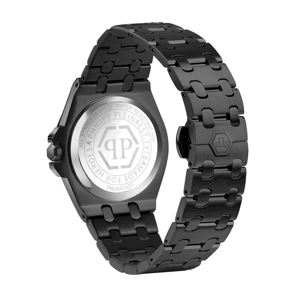 Black Stainless Steel Dress Watch