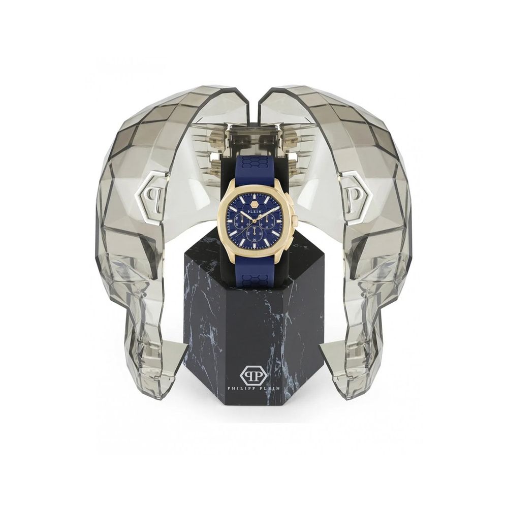 Blue Synthetic Bracelet Watch