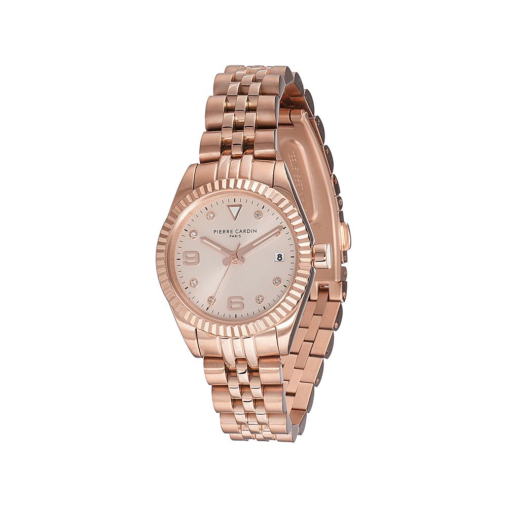 Multicolor Stainless Steel Dress Watch