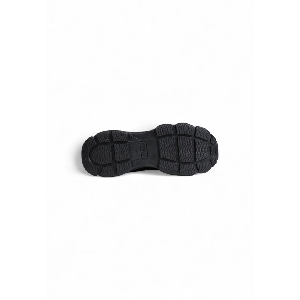Black Polyethylene Chunky Sneakers