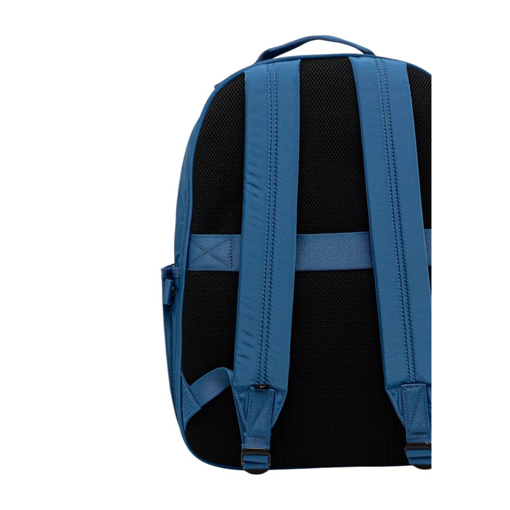 Blue Recycled Polyester Backpack