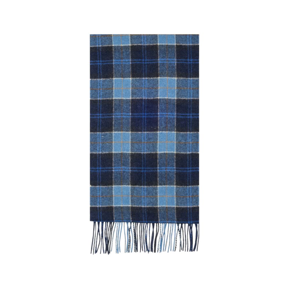 Blue Wool Scarf