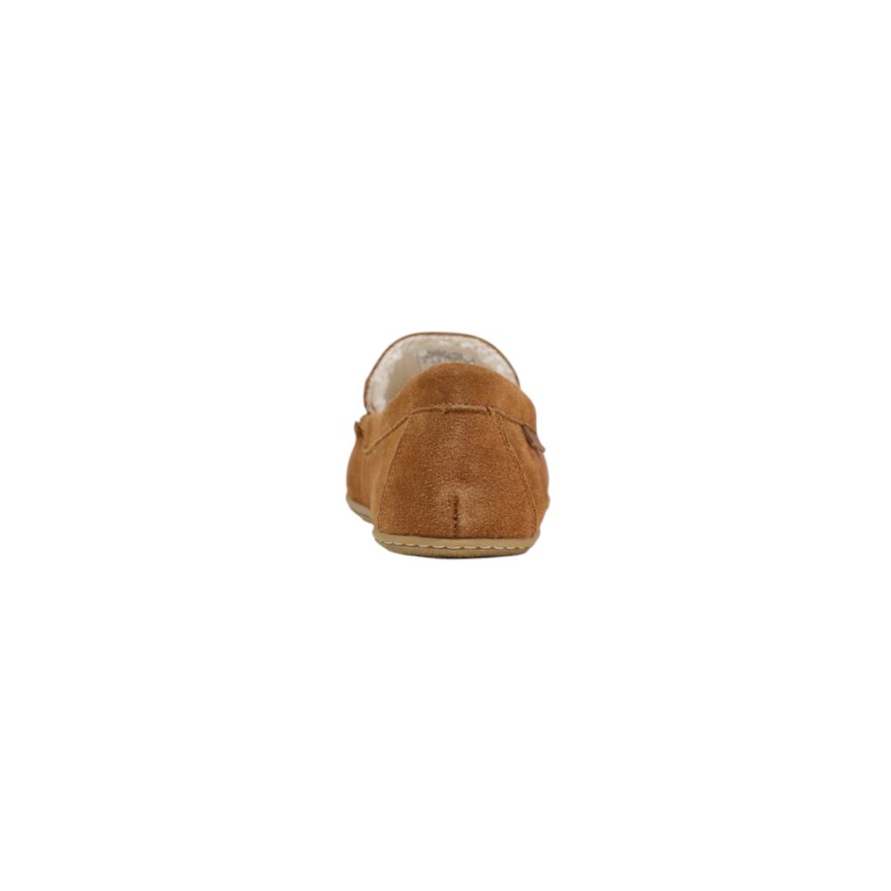 Brown Suede Leather Slippers