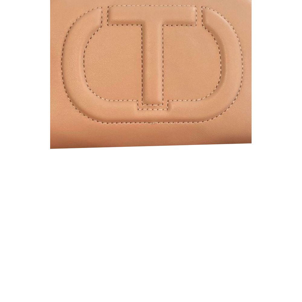 Pink Faux Leather Women Crossbody