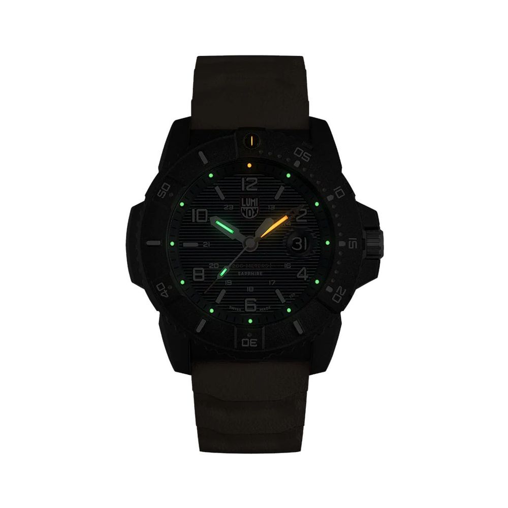 Orange Rubber Sport Watch