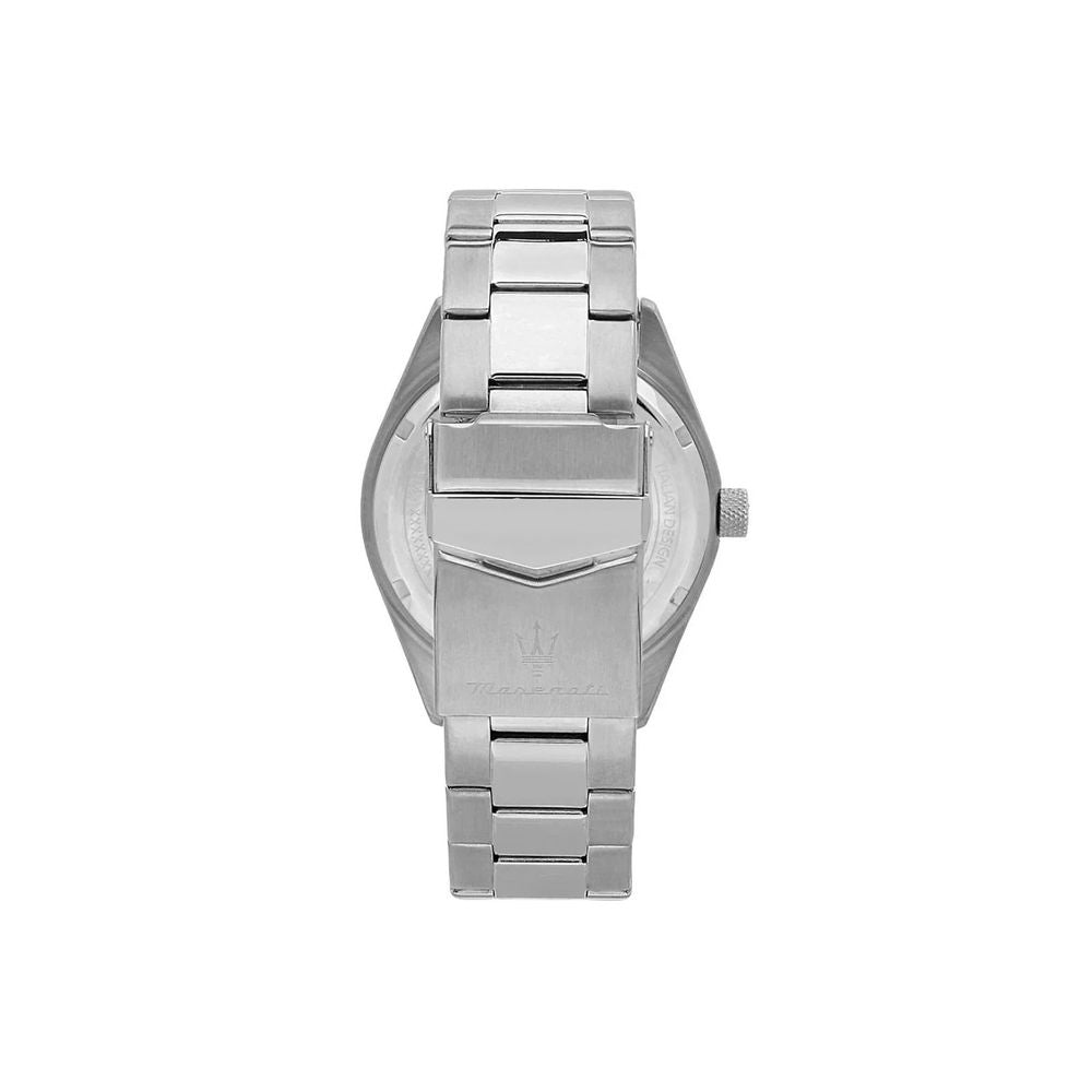 Gray Stainless Steel Dress Watch