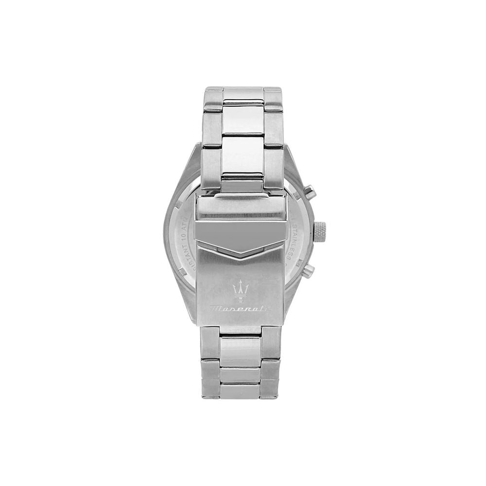 Gray Stainless Steel Dress Watch