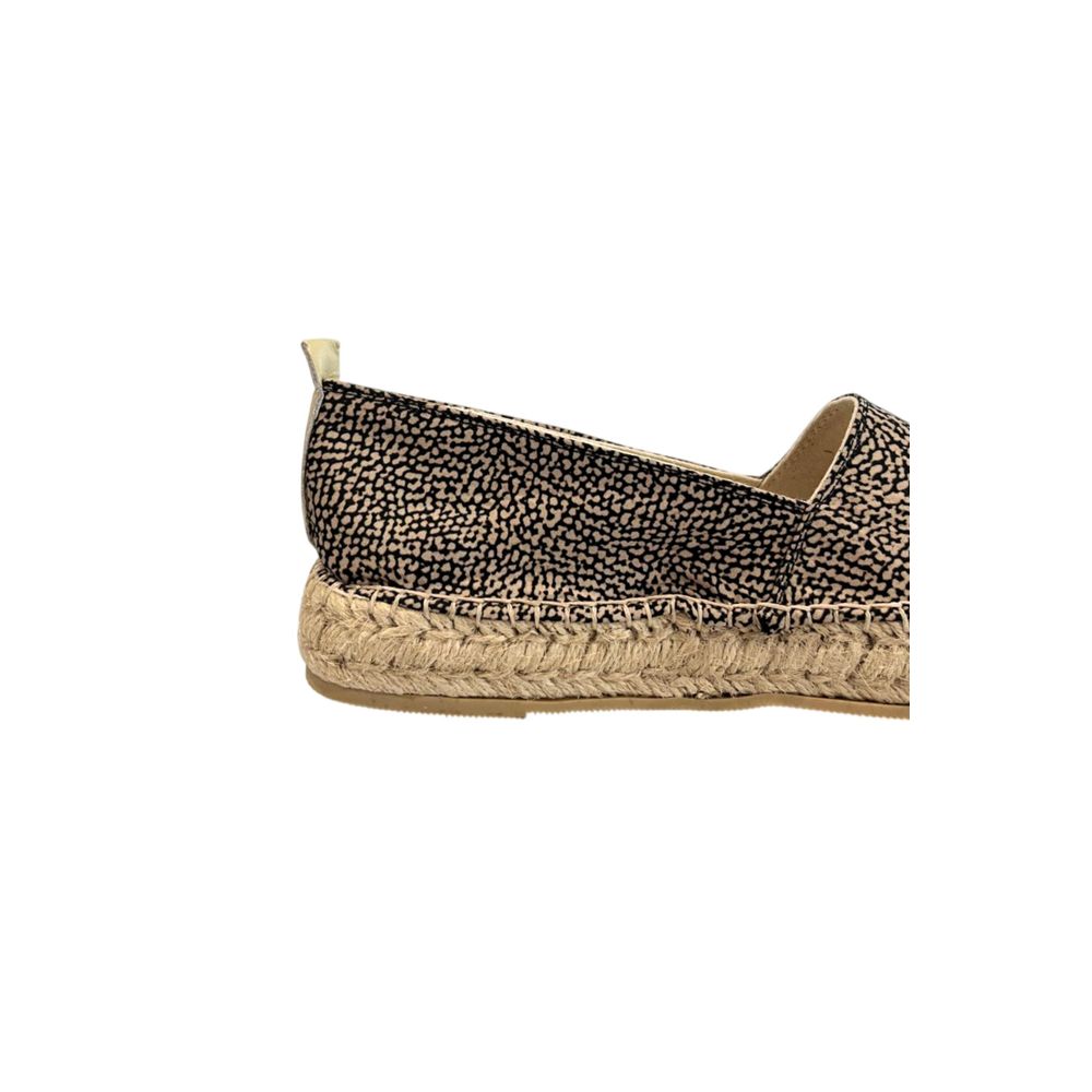 Beige Textile Women Platform Sandal