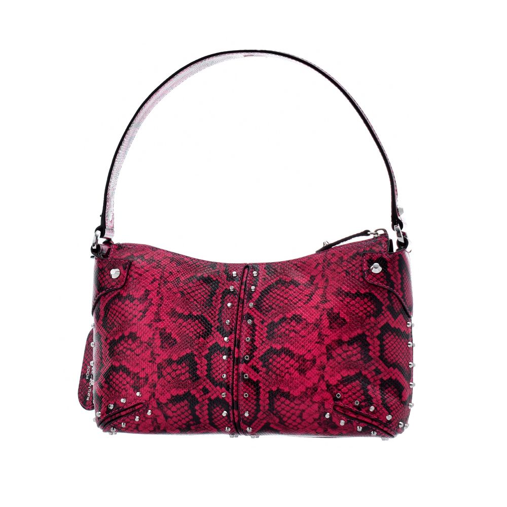 Multicolor Leather Shoulder Bag