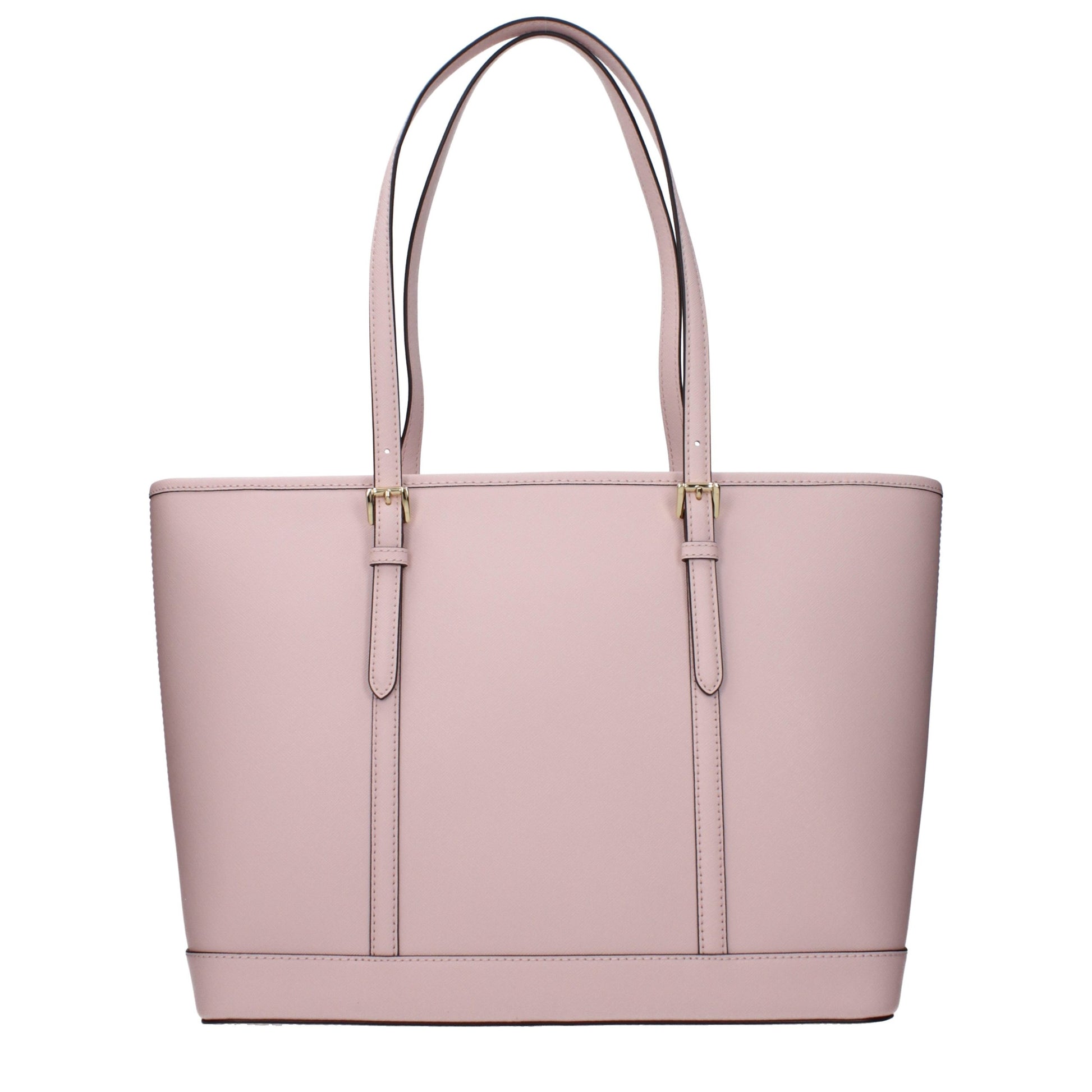 Pink Leather Shoulder Bag