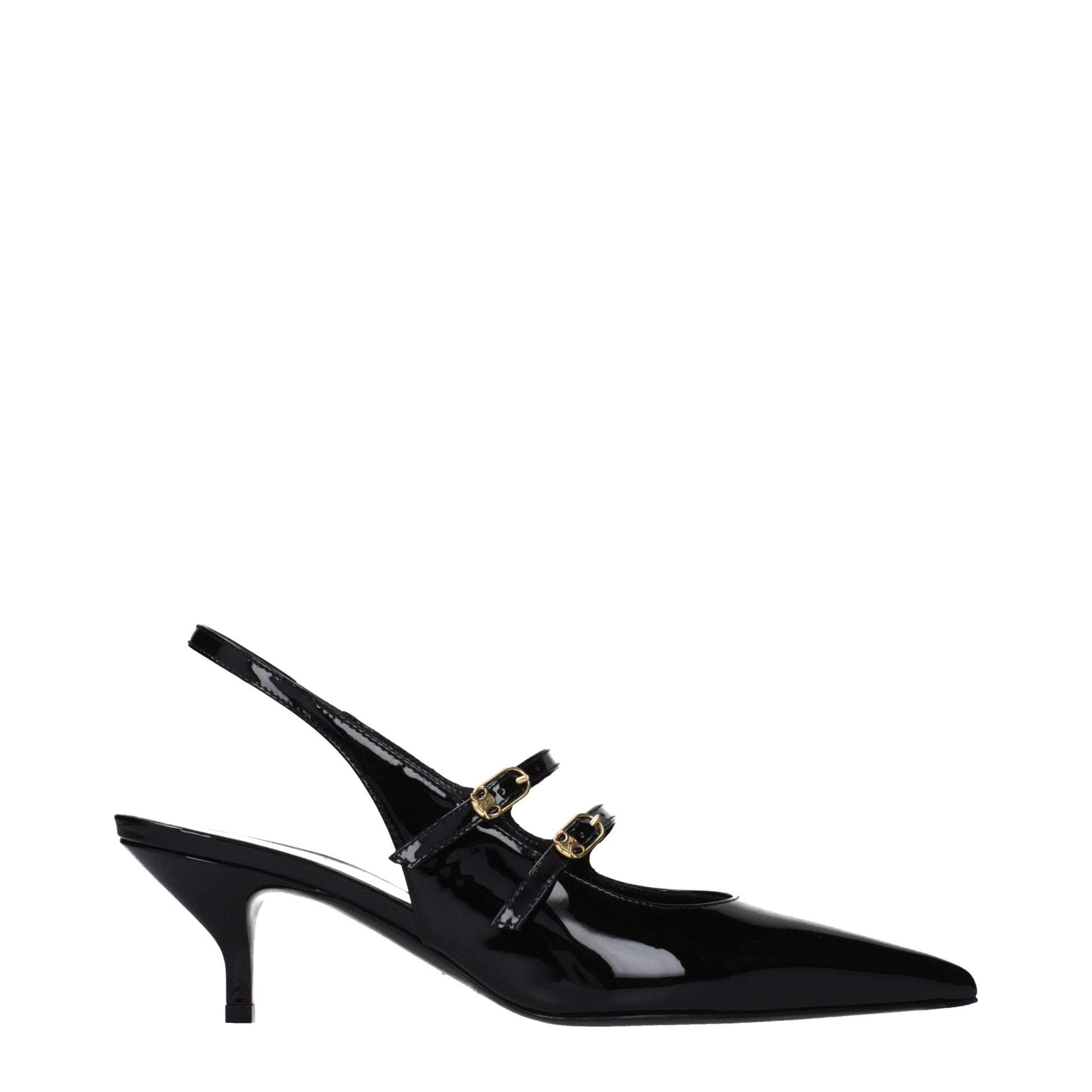 Black Leather Sandals