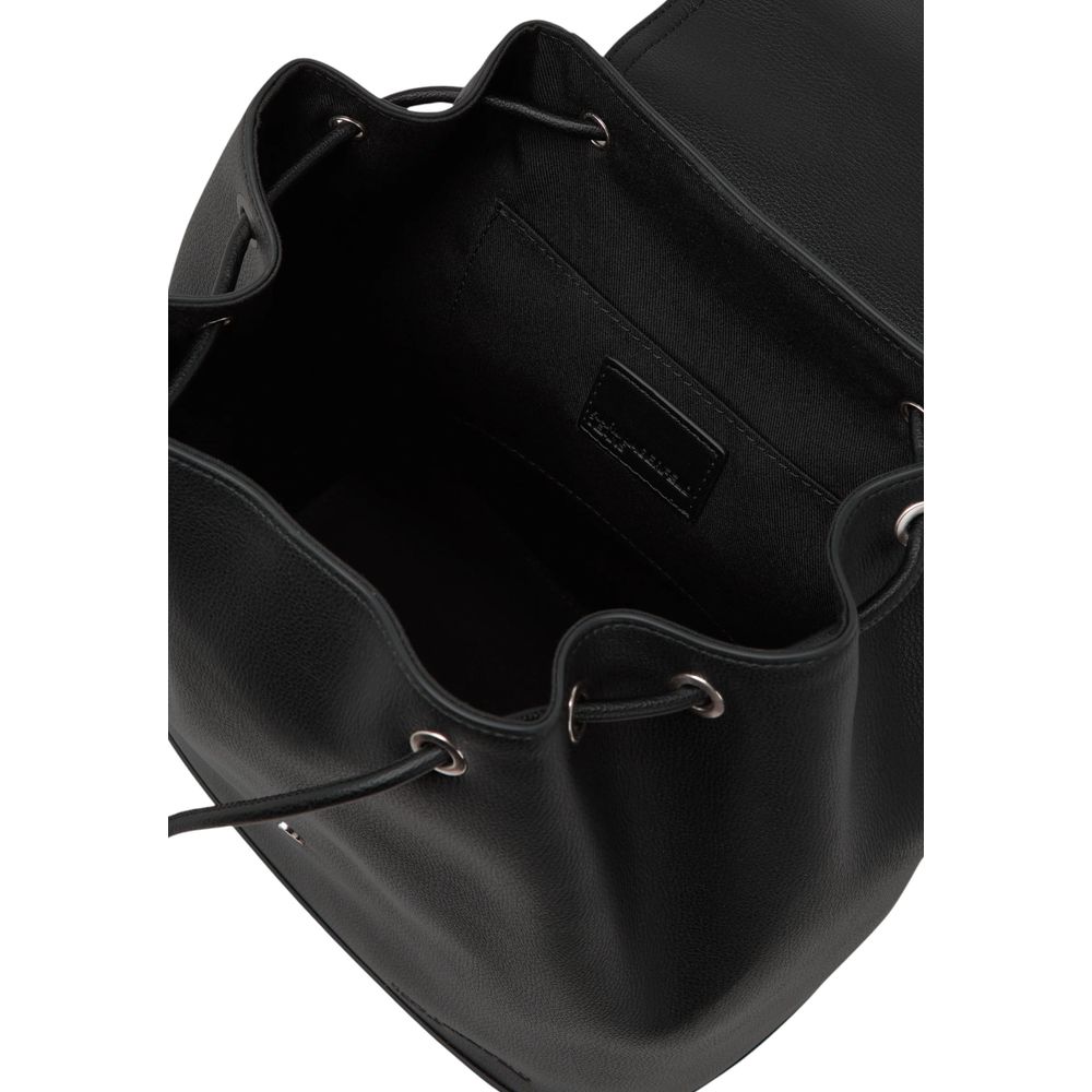 Black Polyethylene Backpack
