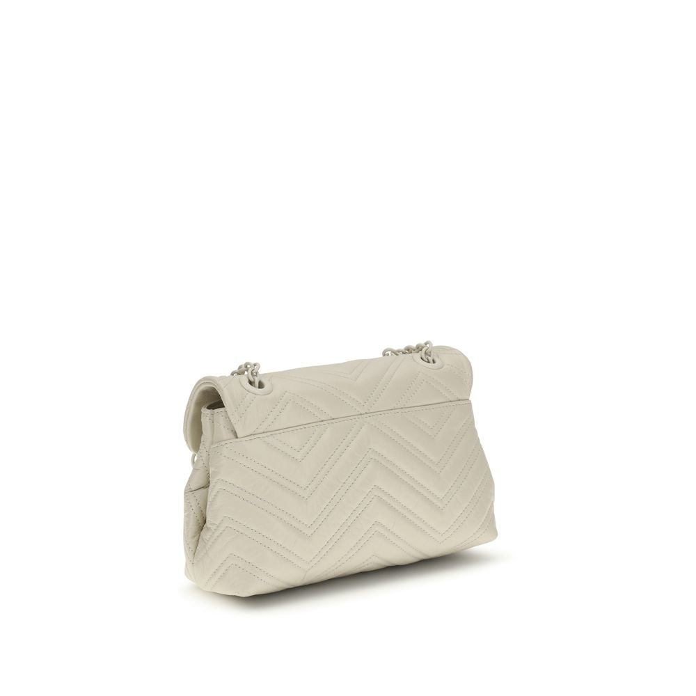 Beige Napa Leather / Calf Bos Taurus Handbag