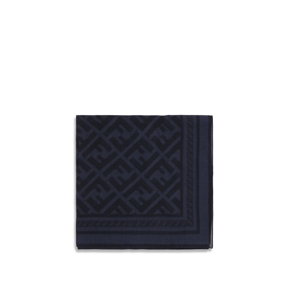 Blue Wool Oves Aries Scarf