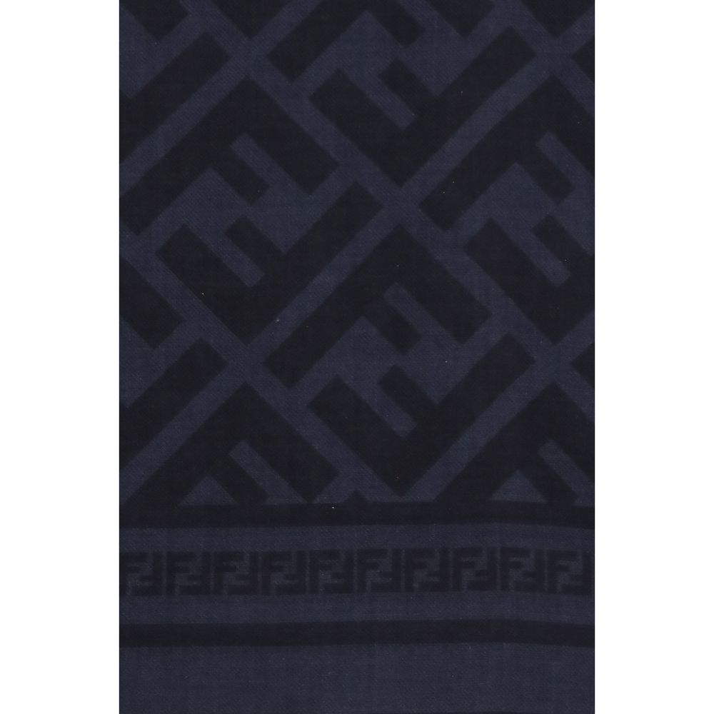 Blue Wool Oves Aries Scarf
