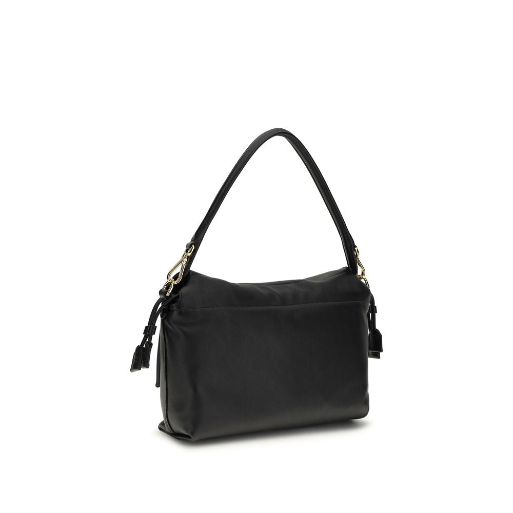 Black Calf Leather Bos Taurus Shoulder Bag