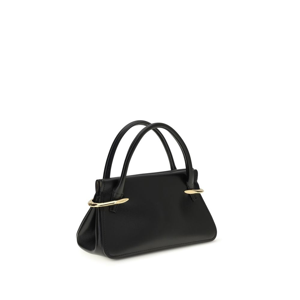 Black Calf Leather Bos Taurus Handbag