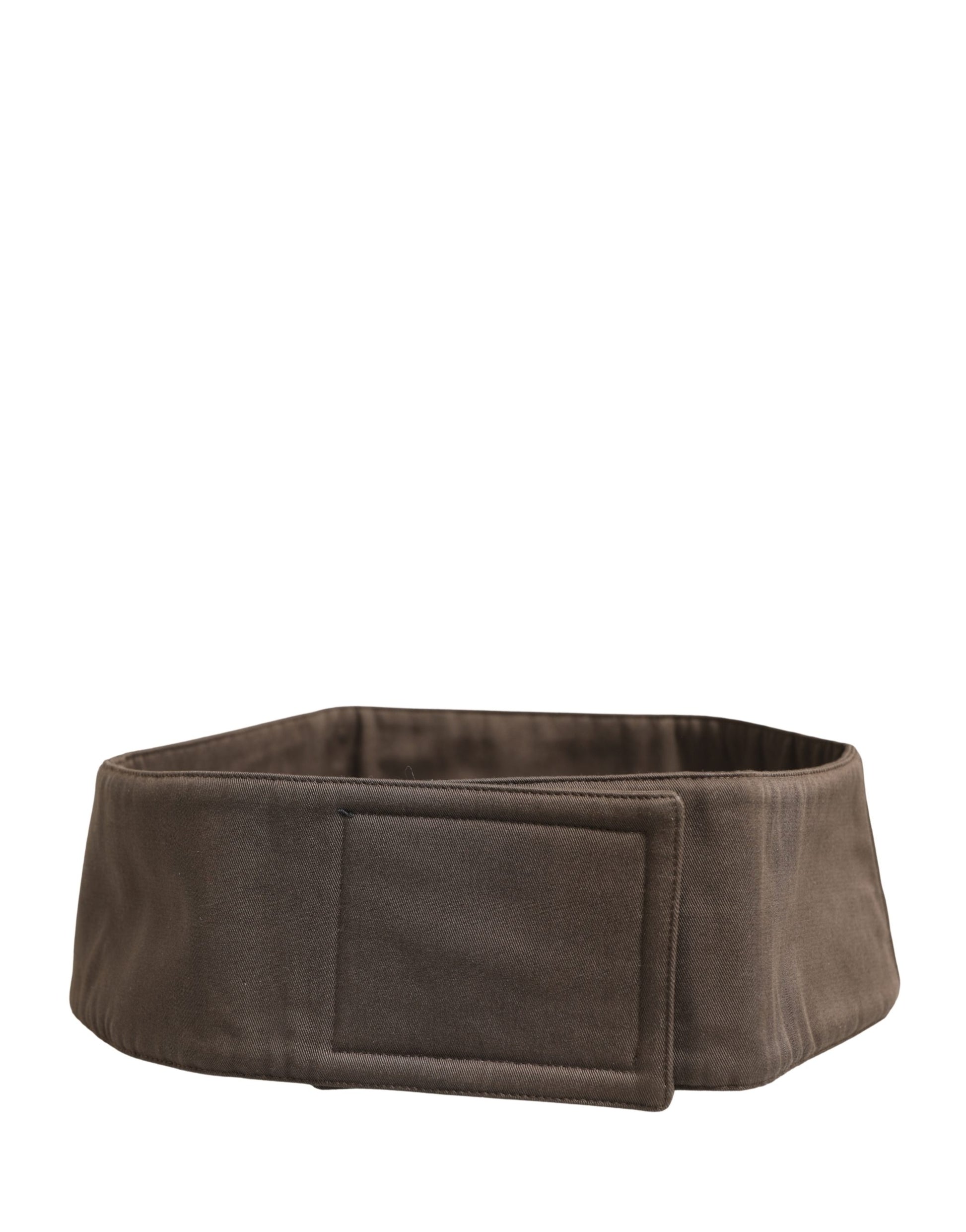Brown Viscose Wide Belt Waist Cummerband Men