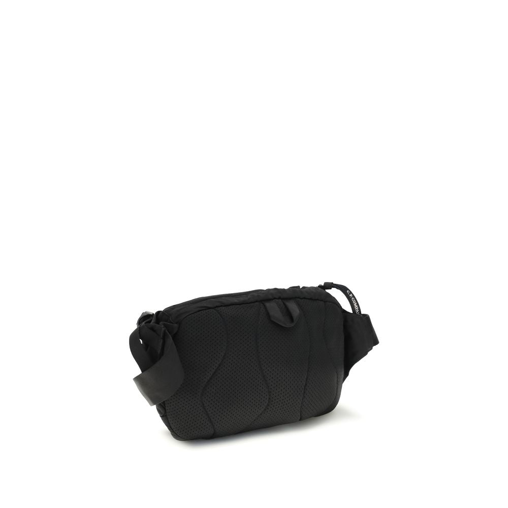 Black Polyamide Shoulder Bag