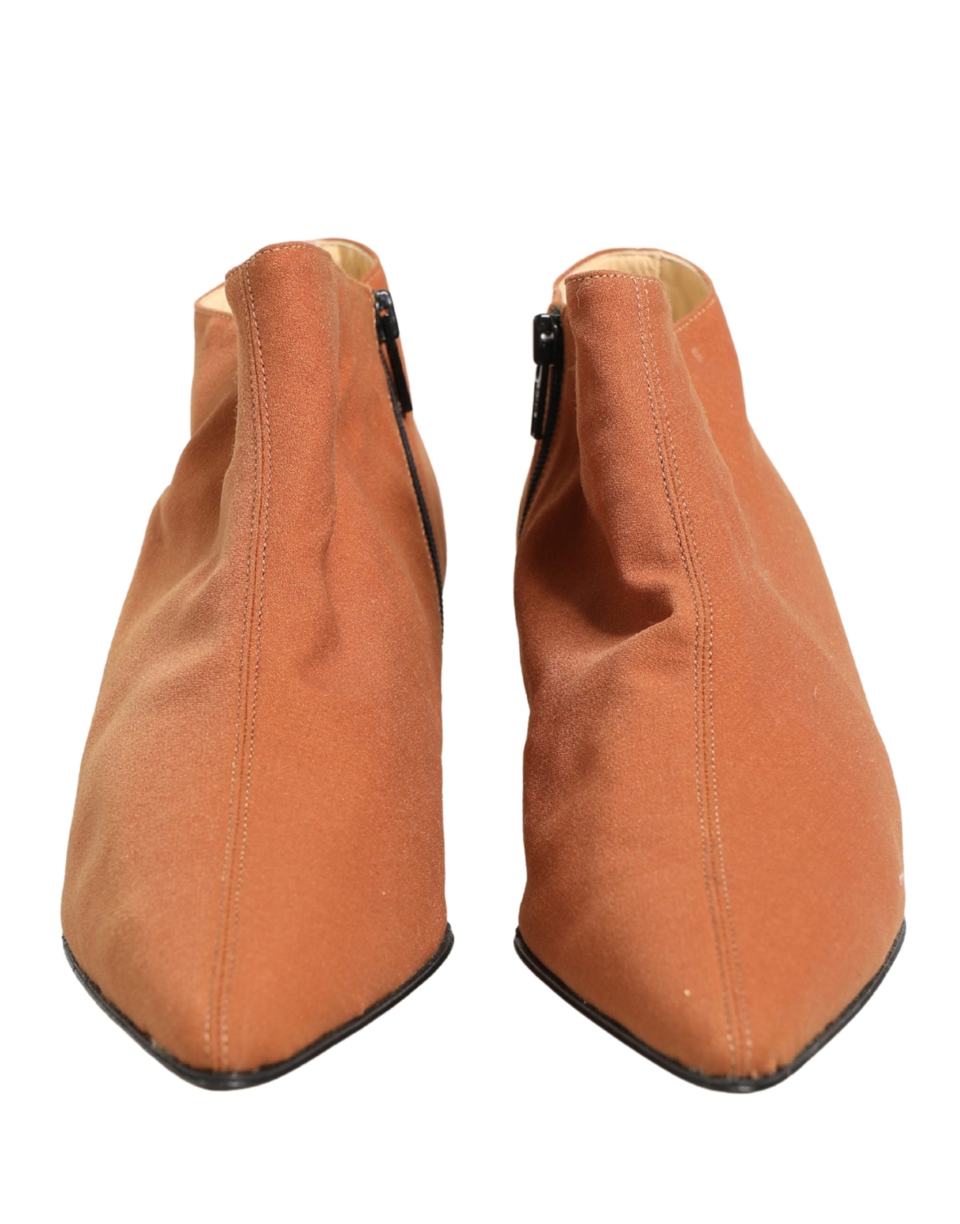 Brown Suede Ankle Boots Shoes