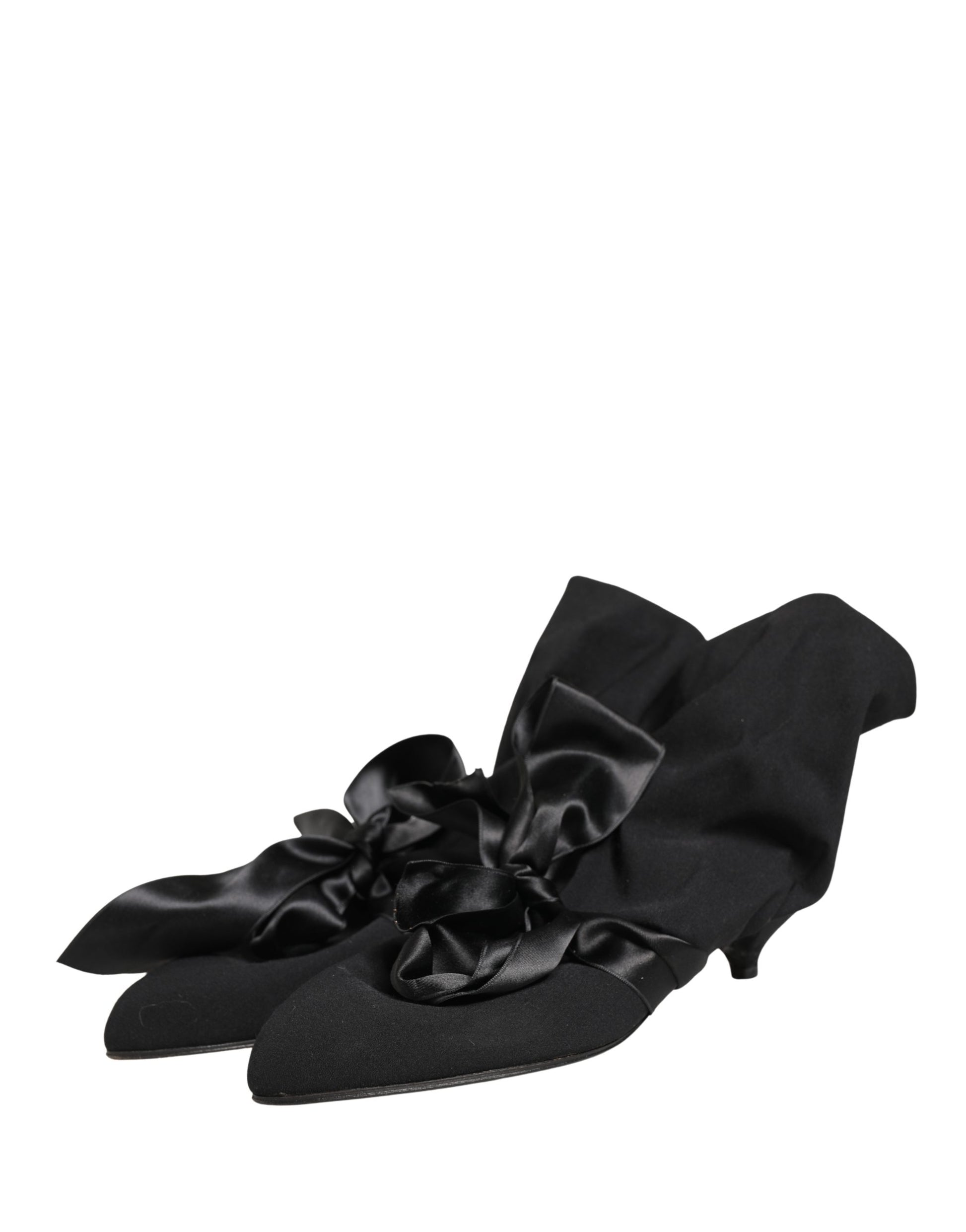 Black Suede Ankle Boots Shoes