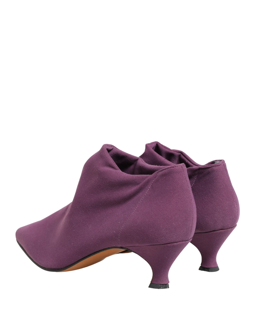 Shoes Purple Suede Ankle Boots Shoes