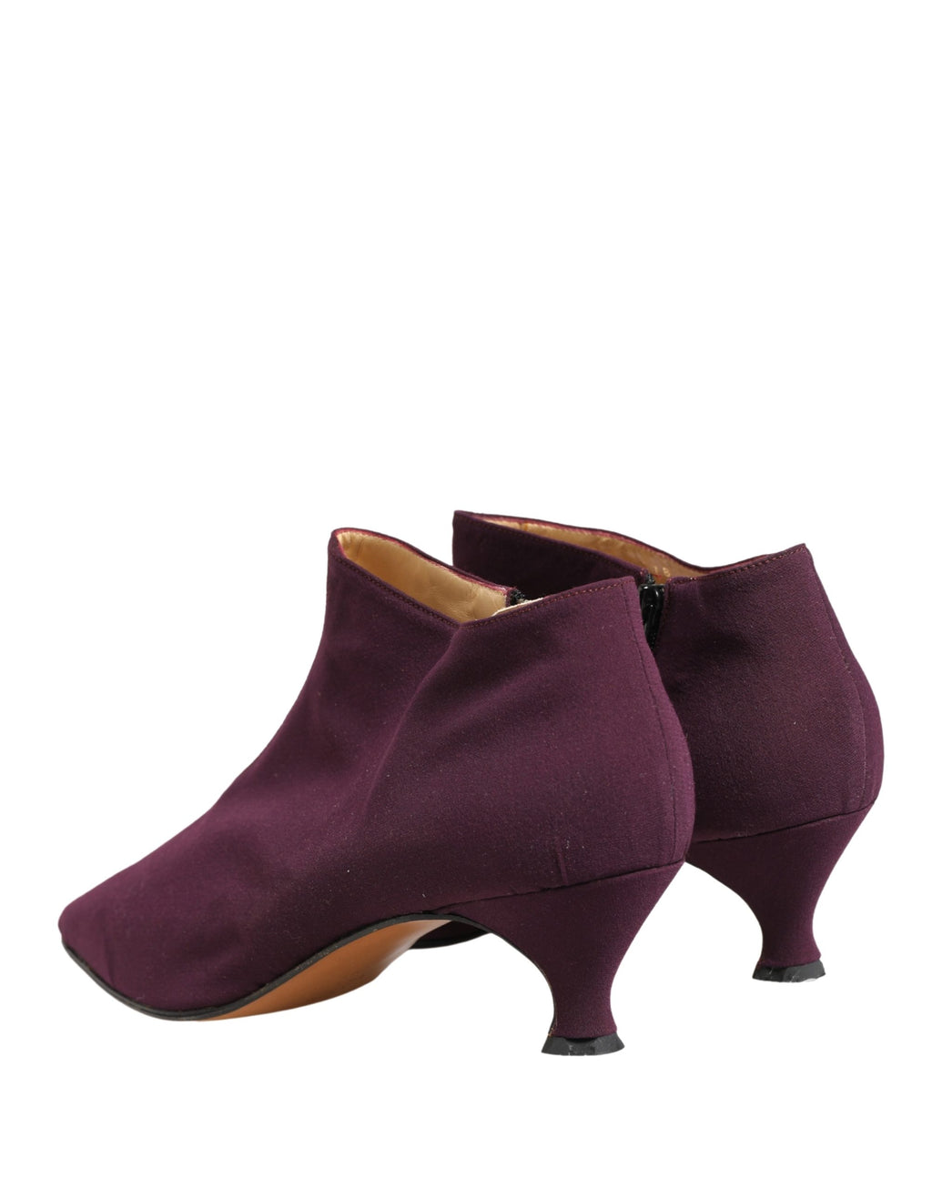 Purple Suede AnkleBoots Shoes