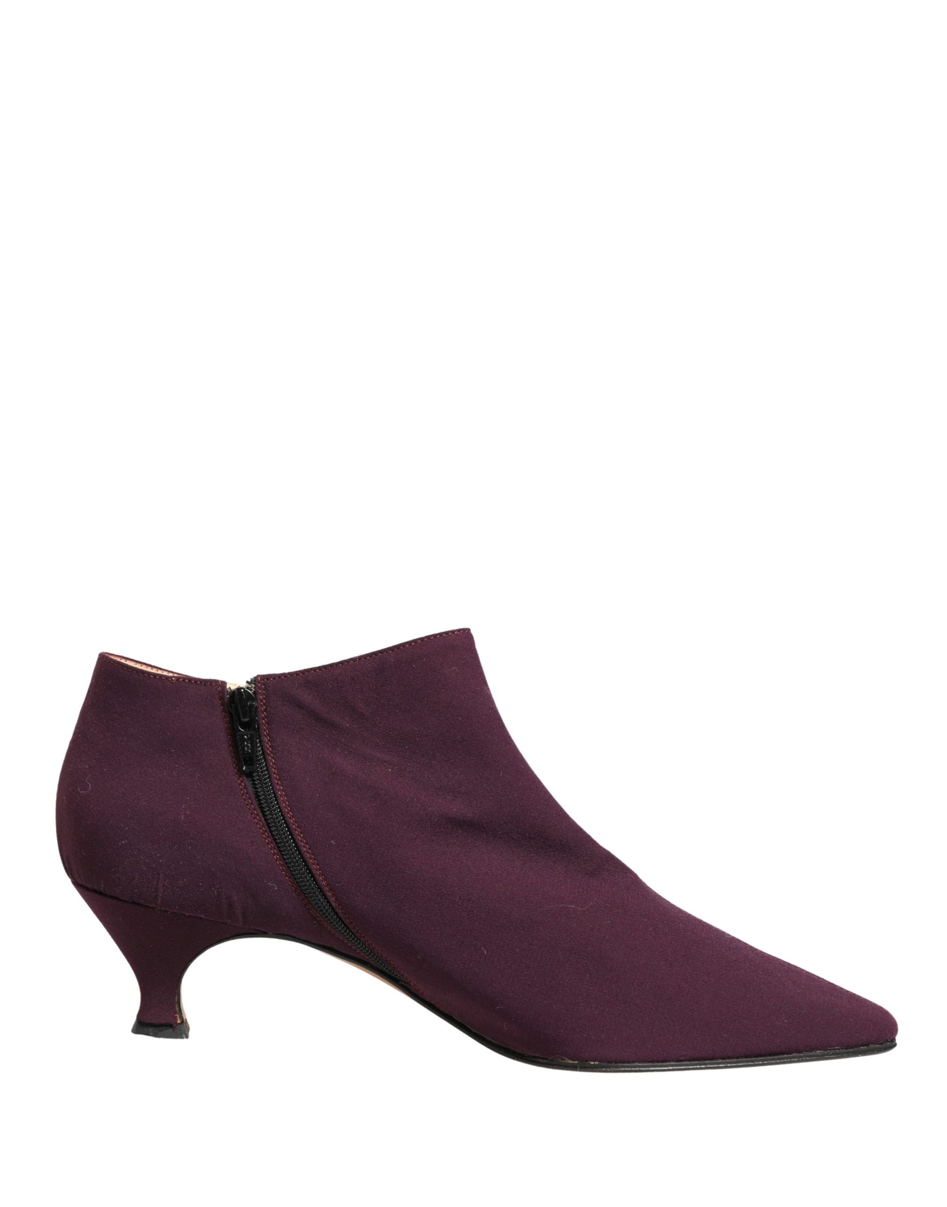 Purple Suede AnkleBoots Shoes
