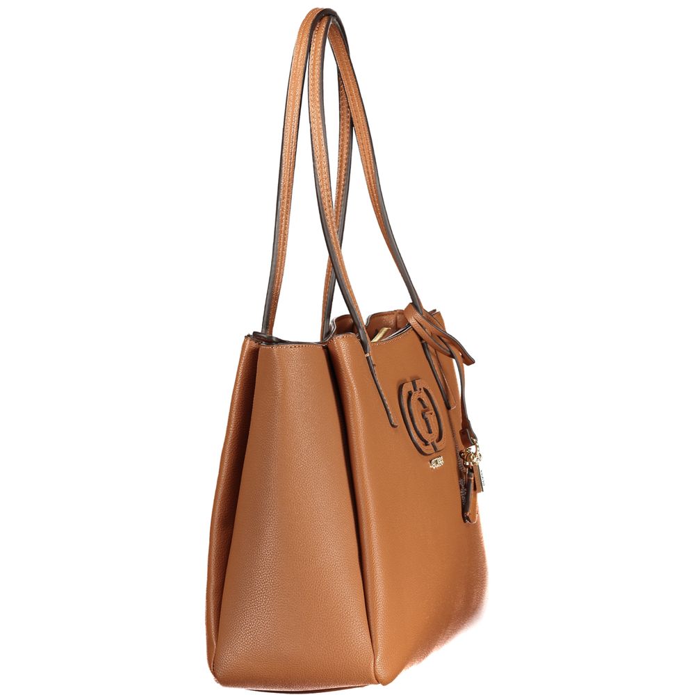 Marrone Poliuretano Women Handbag