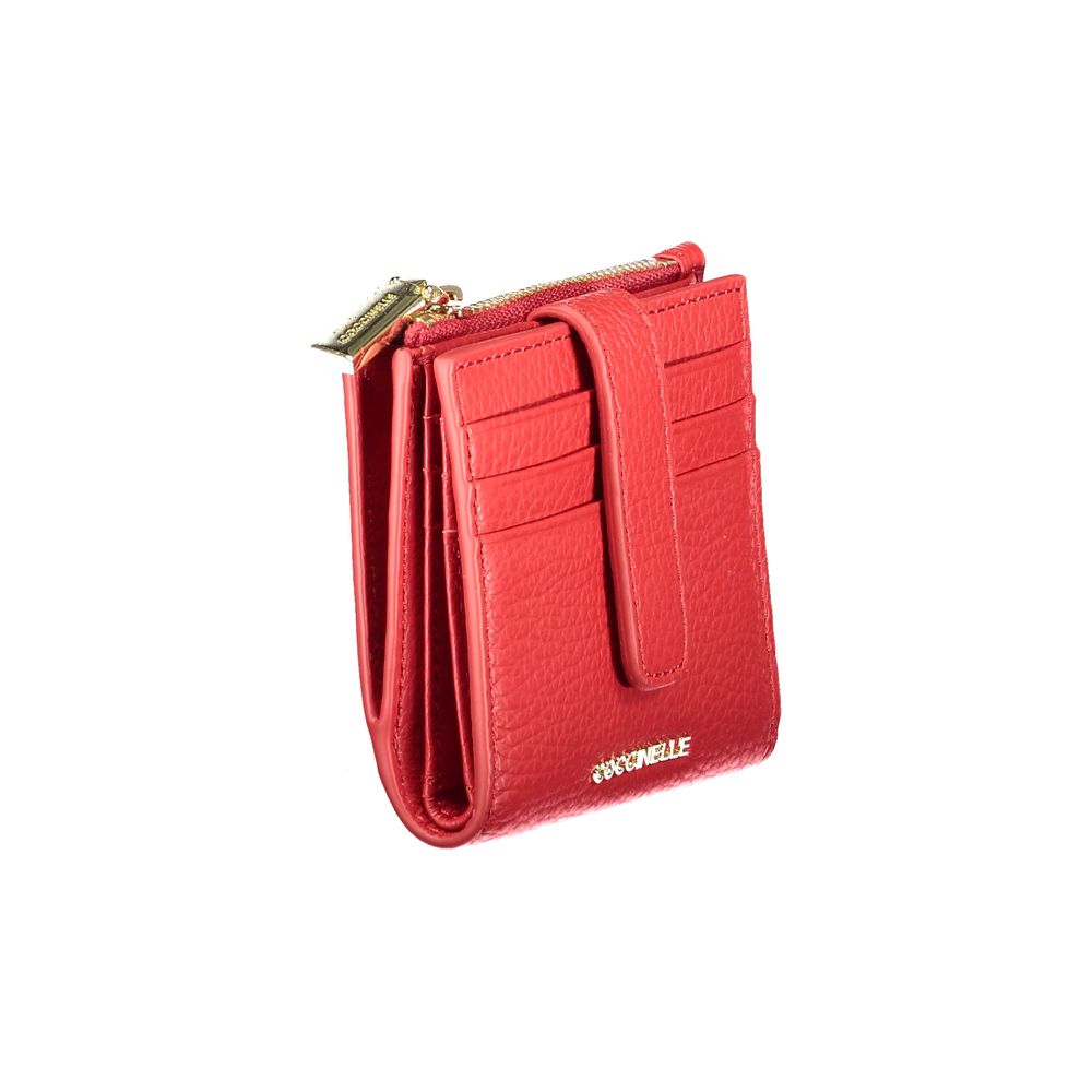Red Leather Wallet