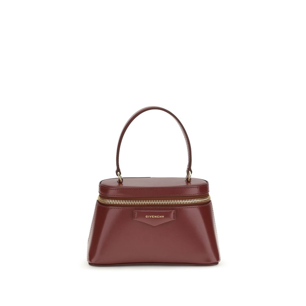 Burgundy Calf Leather Bos Taurus Handbag
