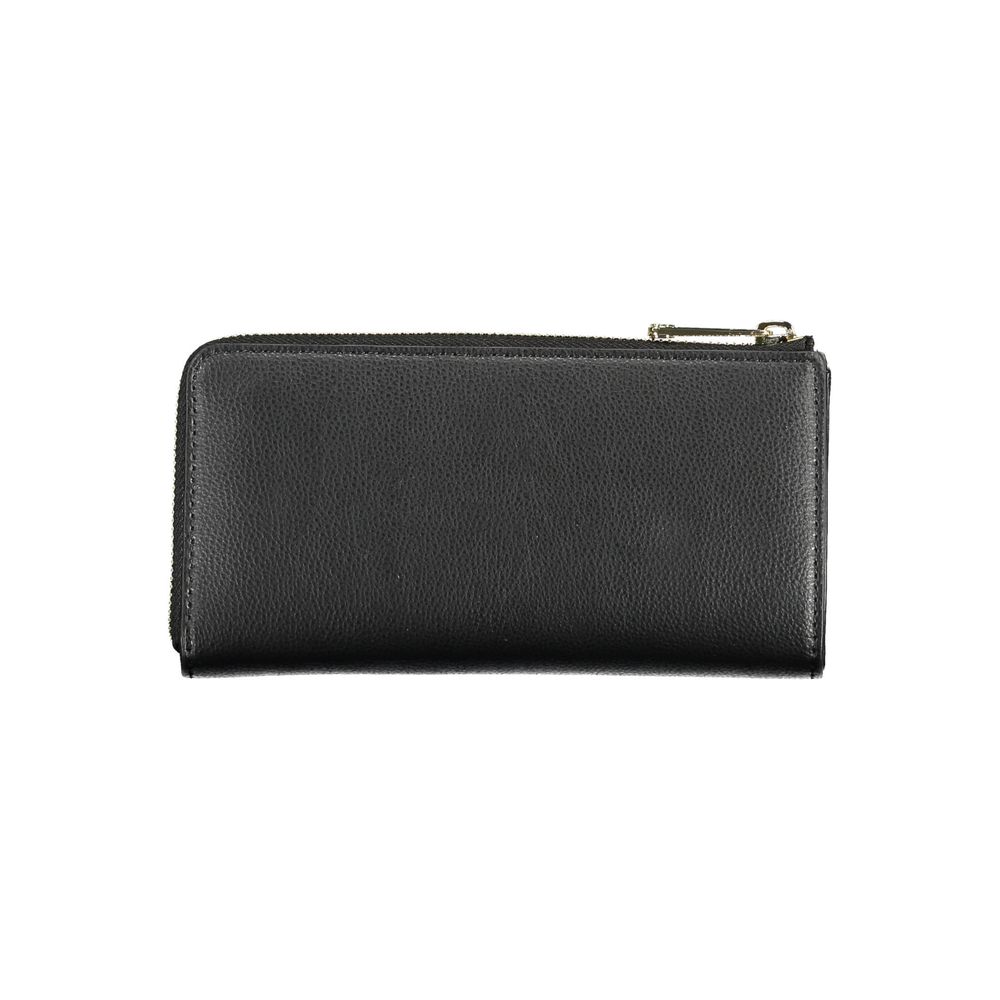 Nero Poliuretano Women Wallet