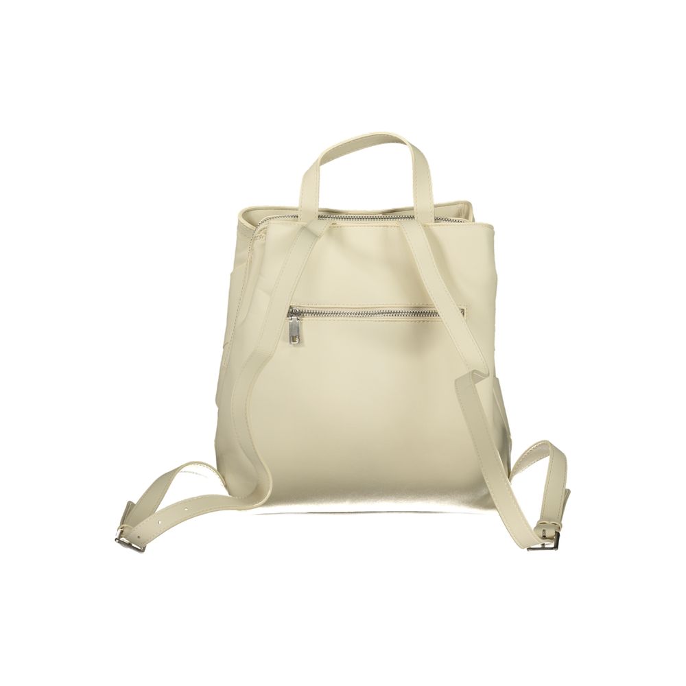 White Polyethylene Backpack