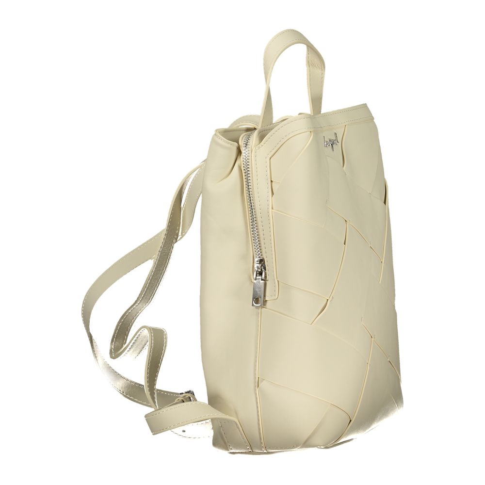 White Polyethylene Backpack