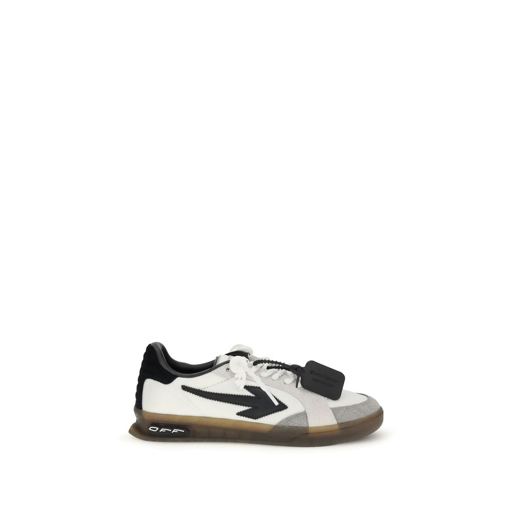 Multicolor Calf Leather Bos Taurus Low Top Sneakers