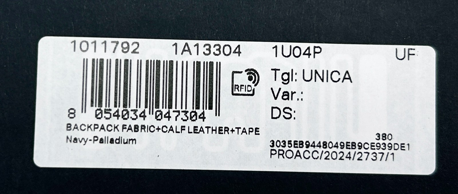 Versace Medusa Nylon Buckle Drawstring Backpack Bag