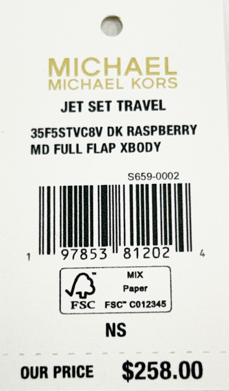 Michael Kors Medium Full Flap Messenger Crossbody Bag