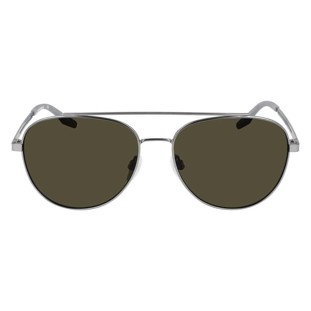 Gray Metal Sunglasses