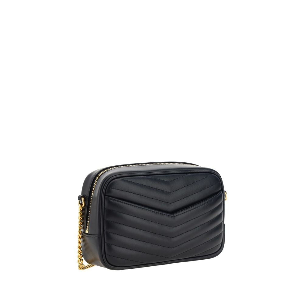Black Calf Leather Bos Taurus Shoulder Bag