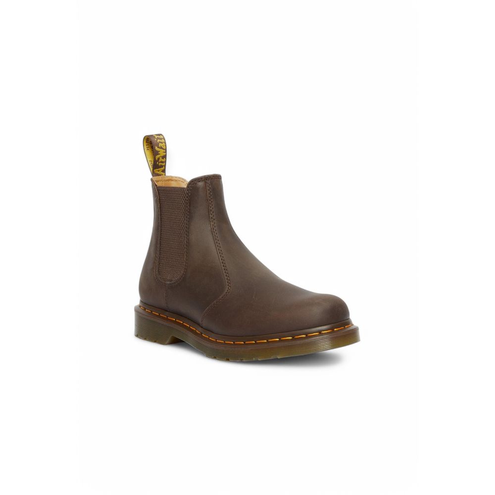 Brown Leather Ankle Boots