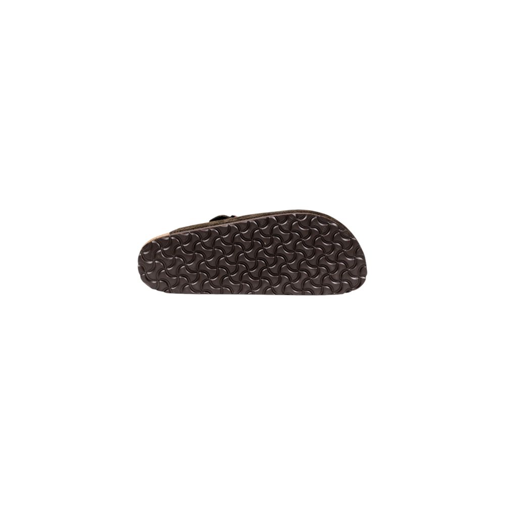 Brown Suede Leather Slippers