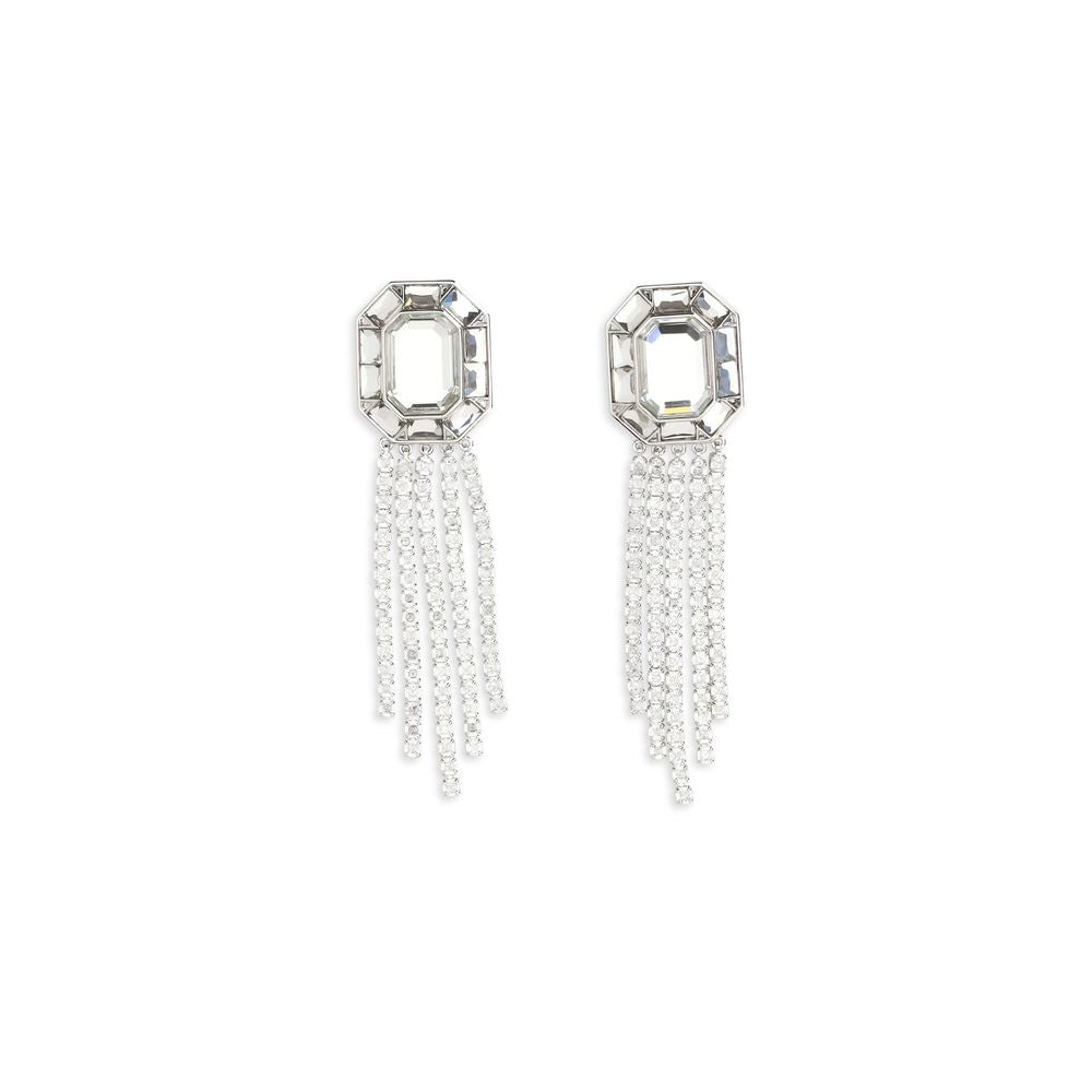 Silver Brass Earrings