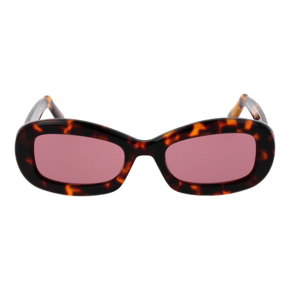 Brown Plastic Sunglasses
