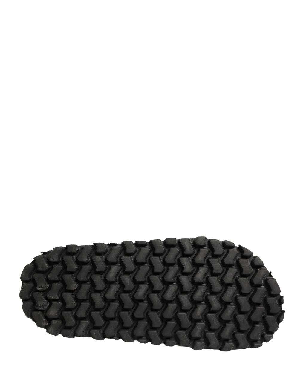 Black Ruching Detail Flats Men Sandals Shoes