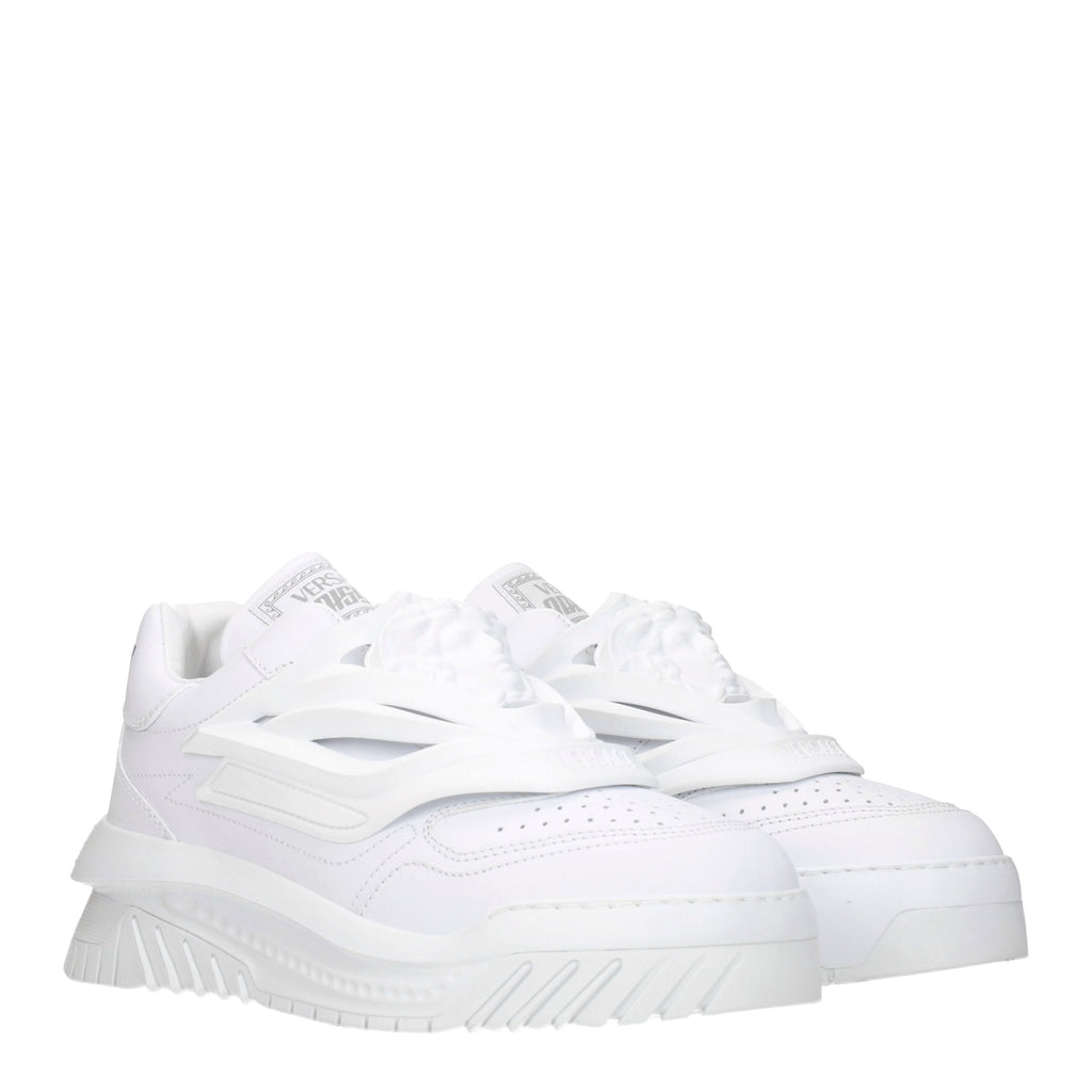 White Leather Sneakers
