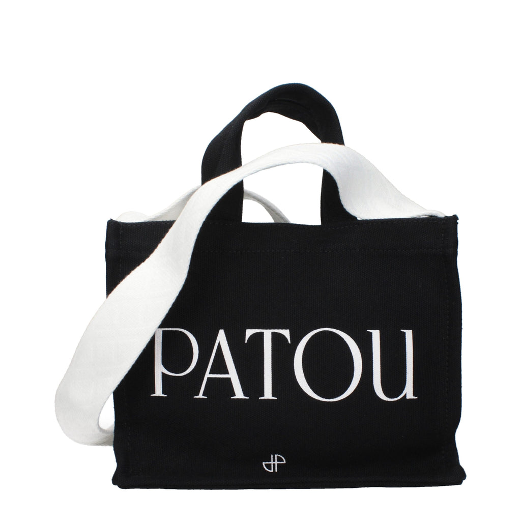 Black Cotton Handbag