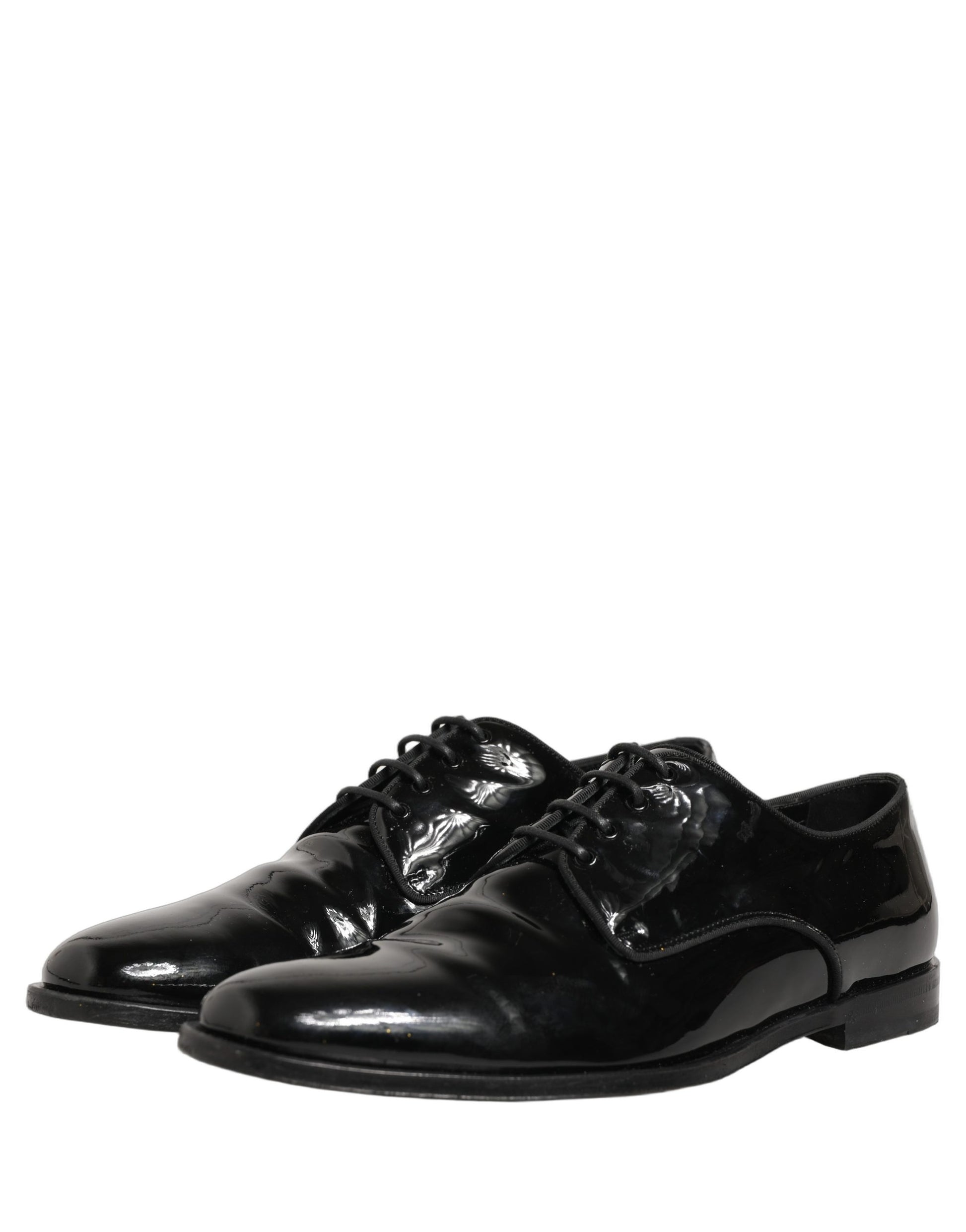 Black Leather Lace Up Derby Dress Formal Shoes