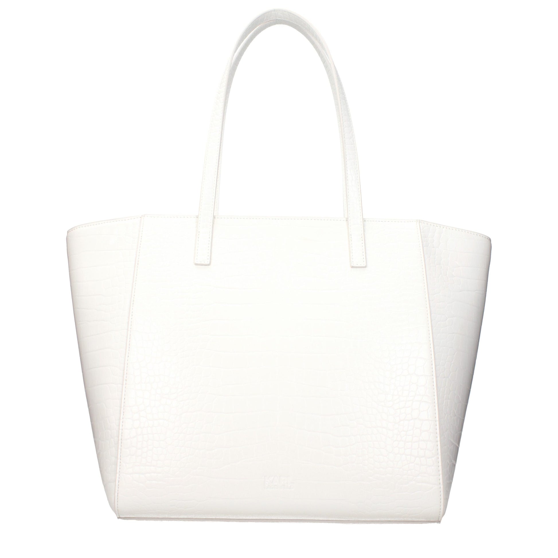 White Polyethylene Shoulder Bag