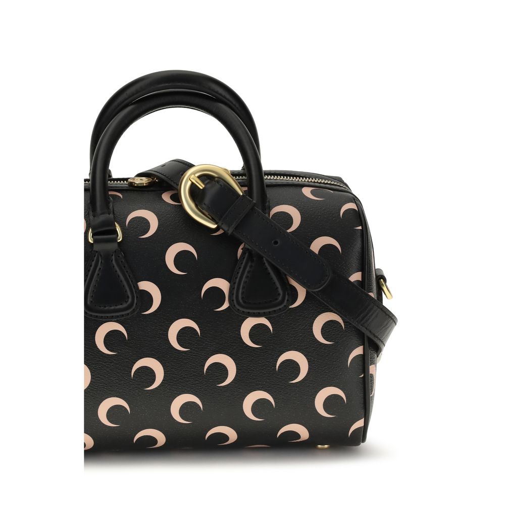 Black Polyethylene Shoulder Bag