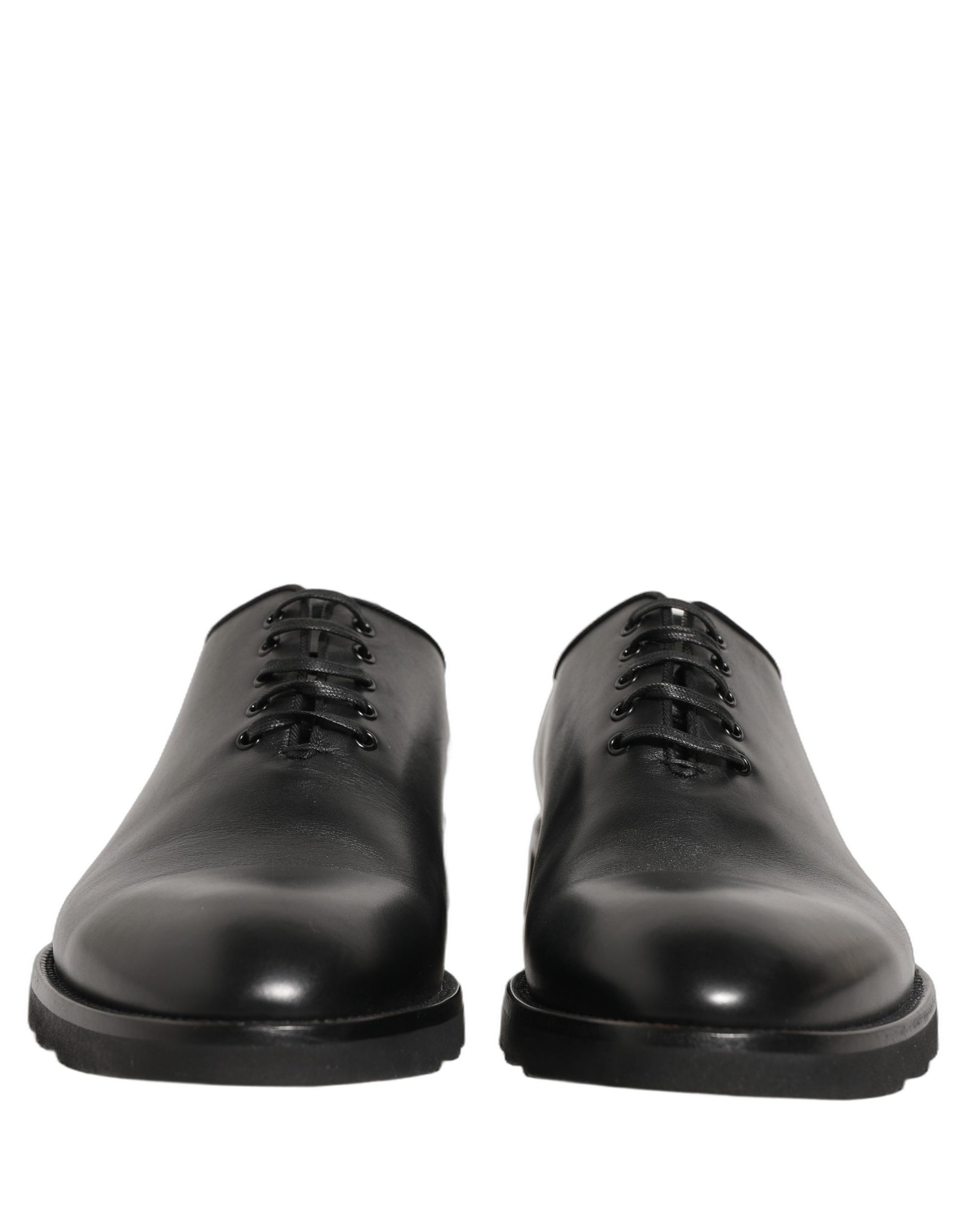 Black Leather Men Oxford Dress Formal Shoes